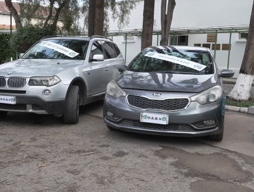 Recuperan tres automóviles robados en asalto a vivienda en San Bernardo