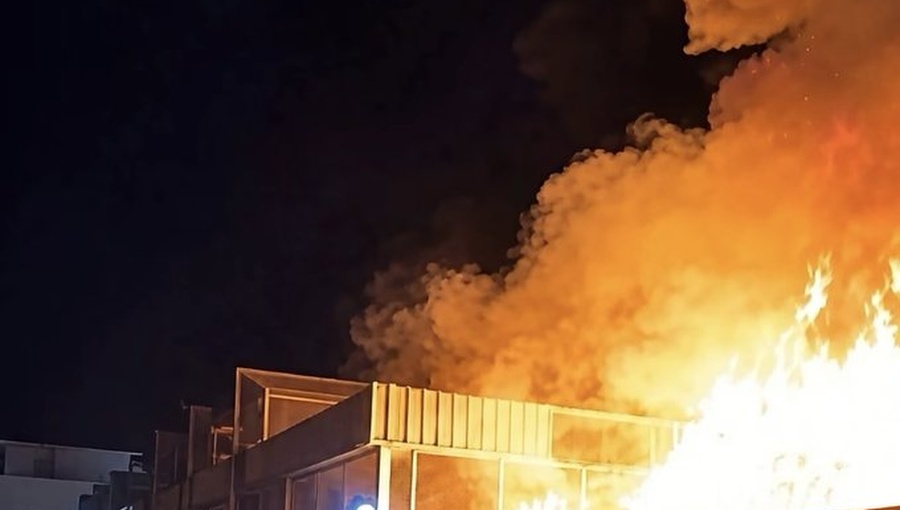 Incendio en la Universidad de Atacama en Copiapó deja cuantiosos daños materiales