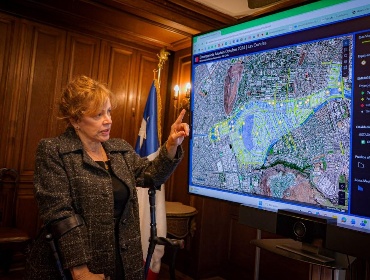Bienes Nacionales habilita visor para consultar daños por aluvión en Las Condes