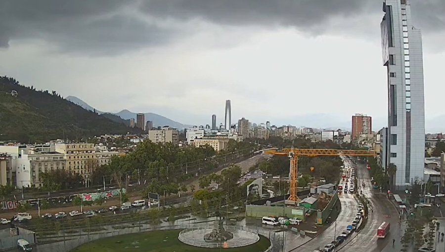 Lluvia, granizos y tormentas eléctricas se registraron en distintos puntos de la región de Metropolitana