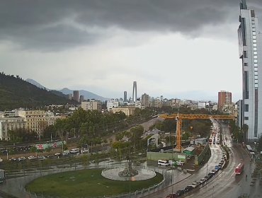 Lluvia, granizos y tormentas eléctricas se registraron en distintos puntos de la región de Metropolitana