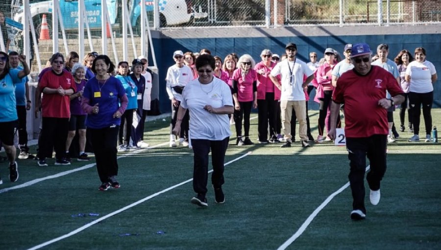 Olimpiadas de Personas Mayores 2026 congregó a unas 700 personas en Villa Alemana