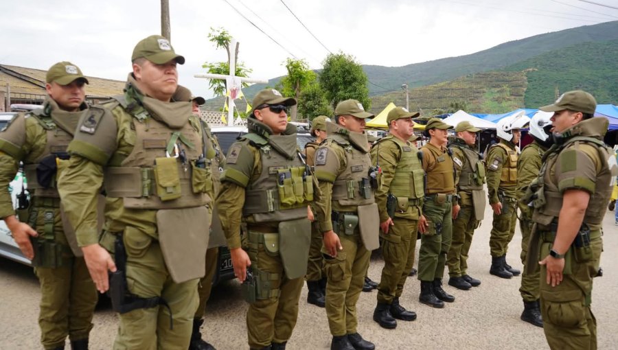 Copamiento policial en la provincia de Petorca deja 24 detenidos tras tres días de operativos