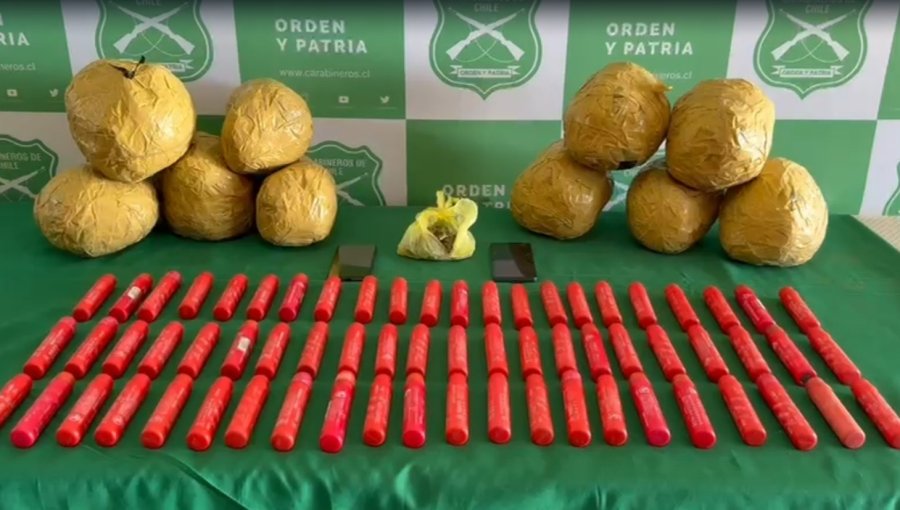 Detienen a banda dedicada a la distribución y venta de drogas en Iquique y Alto Hospicio: más de 133 kilos de droga incautados