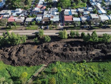 Las Condes habilita el Parque Anakena como centro de acopio de escombros y barro tras el aluvión
