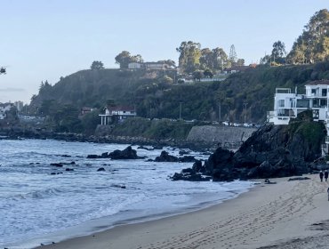 Retoman intenso operativo de búsqueda de hombre desaparecido en playa de Viña del Mar