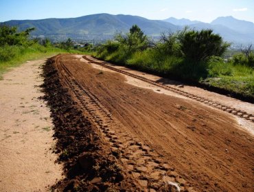Limache ejecuta 58 kilómetros de cortafuegos para prevenir incendios forestales durante la temporada de verano 2026-2027