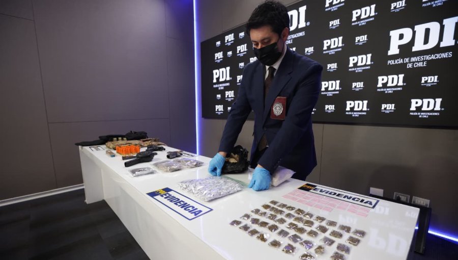 Detienen a 13 integrantes de banda criminal que operaba en el sector sur de la región Metropolitana