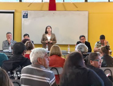 Diputada Barchiesi lideró mesa de seguridad en Cabildo con comerciantes, autoridades de Gobierno, policías y municipio
