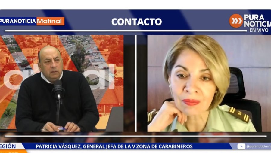General Vásquez y brutal accionar de "La Jauría" en el plan de Valparaíso: "Son jóvenes con mucha reincidencia, son los mismos y actúan en grupo"