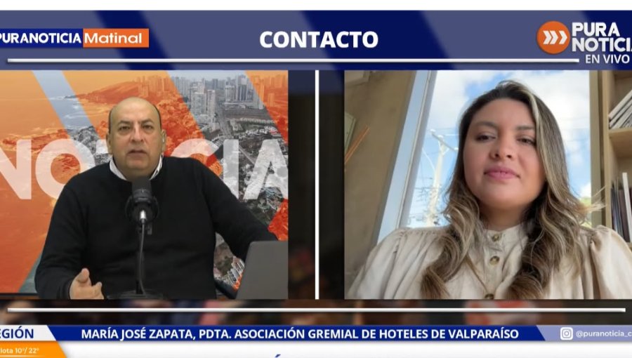 Asociación Gremial de Hoteles de Valparaíso y expectativas para el verano 2027: "Hay cifras de que se viene una buena temporada alta"