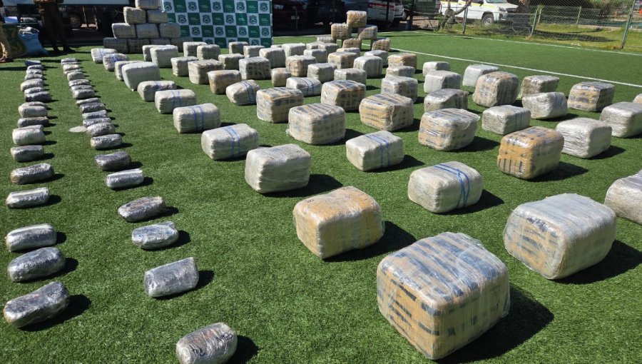 Prisión preventiva para sujeto detenido con 1,7 toneladas de marihuana en Vallenar: usaba antena Starlink para coordinarse