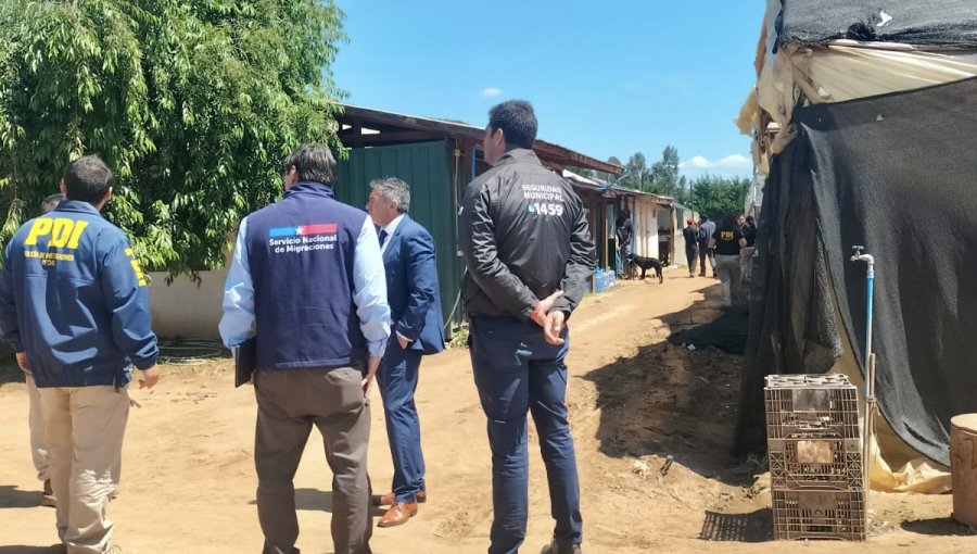 Fiscalización migratoria en Limache terminó con 10 extranjeros denunciados por infracciones a la normativa