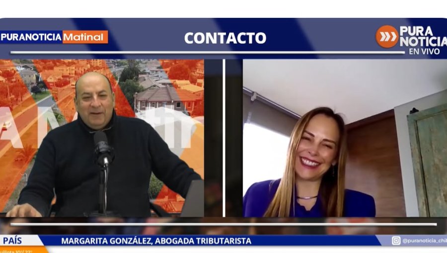 Abogada Margarita González y beneficios tributarios de la Ley de Reconstrucción: "El Gobierno dio a conocer un proyecto que mantiene el 12,5% para todas las pymes"