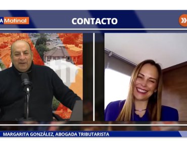 Abogada Margarita González y beneficios tributarios de la Ley de Reconstrucción: "El Gobierno dio a conocer un proyecto que mantiene el 12,5% para todas las pymes"
