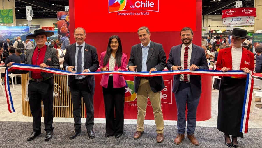 Chile impulsa exportación frutícola a Estados Unidos en la feria IFPA 2026