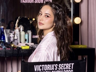 Vivianne Dietz se codea con estrellas de la moda en el Victoria's Secret Fashion Show