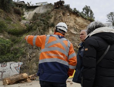 Pronóstico de lluvias intensas reabren alerta por desprendimientos en Valparaíso y zonas interiores: "No lo podemos descartar"