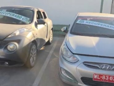 Carabineros recupera ocho vehículos robados en Arica y detiene a siete personas que los trasladaban a Bolivia