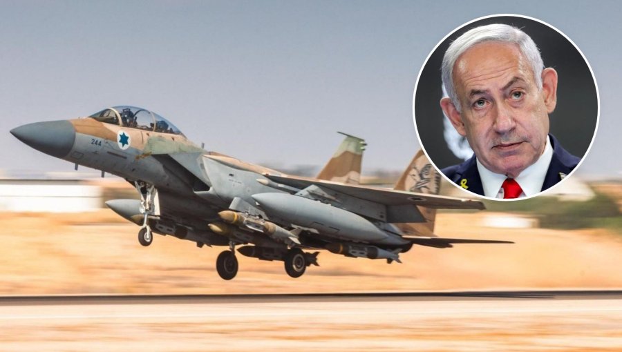 Netanyahu lanza dura advertencia a sus enemigos desde una base aérea: "Sufrirán golpes más duros, no nos pongan a prueba"