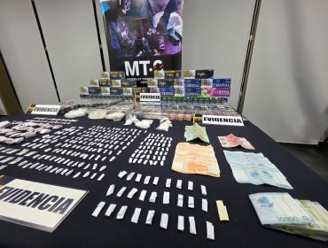 Detienen a 10 personas por delitos asociados al tráfico de drogas y al contrabando en Lo Barnechea