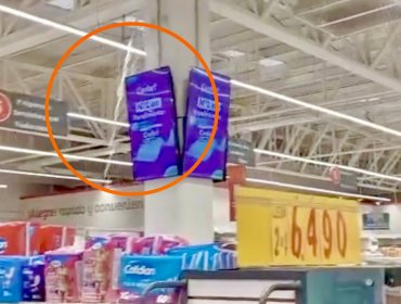 Intensas lluvias provocan inundaciones en al menos dos supermercados de Quillota