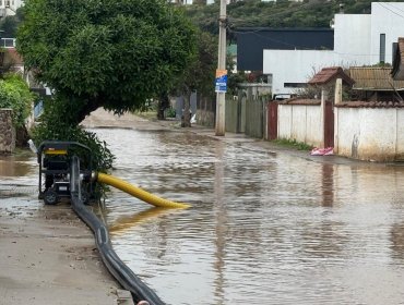 Zapallar reportó vientos de hasta 60 kilómetros por hora durante el sistema frontal