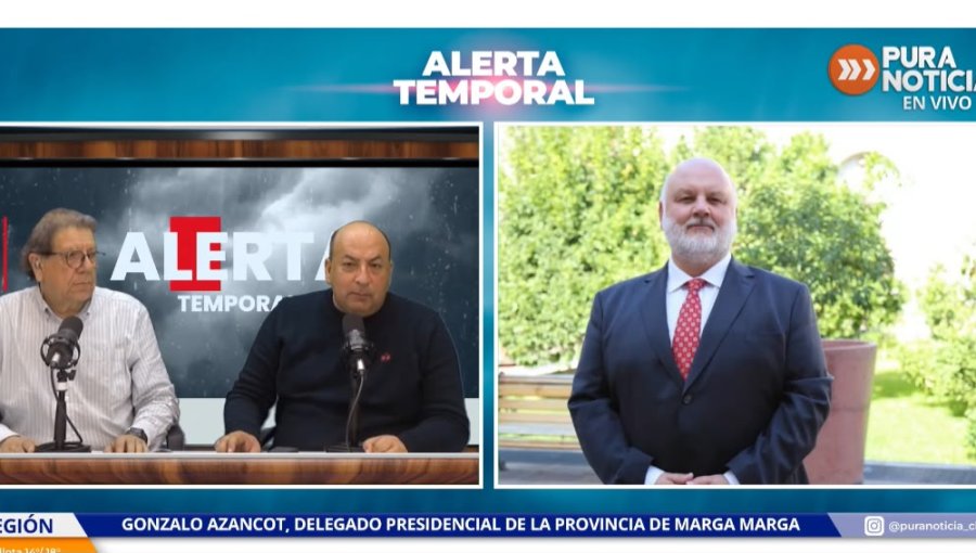 Delegado Presidencial de la provincia del Marga Marga: “El Presidente había instruido a la delegación estar planificando con la debida anticipación los posibles temporales que iban a ser agudos”