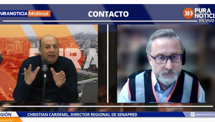 Director regional de Senapred por sistema frontal: “Estas son unas lluvias bastante poco típicas”