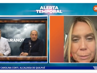 Alcaldesa de Quilpué por sistema frontal: “Hoy día las situaciones críticas las tenemos en Río Baker y en el sector de John Kennedy”