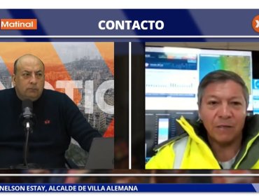 Alcalde de Villa Alemana por sistema frontal en la comuna: "El llamado es a evitar salir innecesariamente"