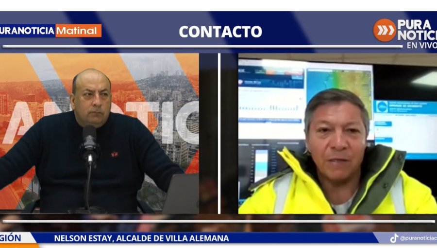 Alcalde de Villa Alemana por sistema frontal en la comuna: "El llamado es a evitar salir innecesariamente"