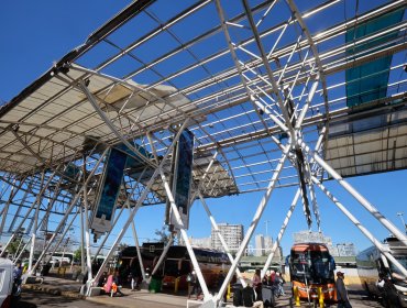 Meteorología descarta tornado y confirma que fue un "gustnado" el fenómeno que afectó al terminal Alameda de Estación Central