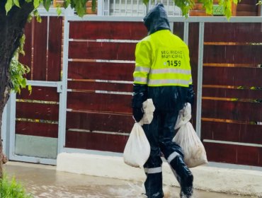 Limache bordeó los 50 milímetros de lluvia en sectores rurales durante el sistema frontal