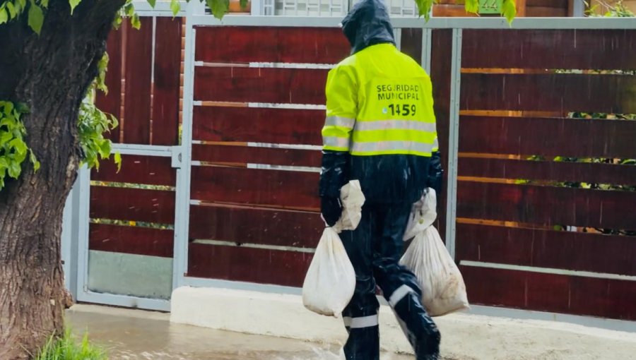 Limache bordeó los 50 milímetros de lluvia en sectores rurales durante el sistema frontal