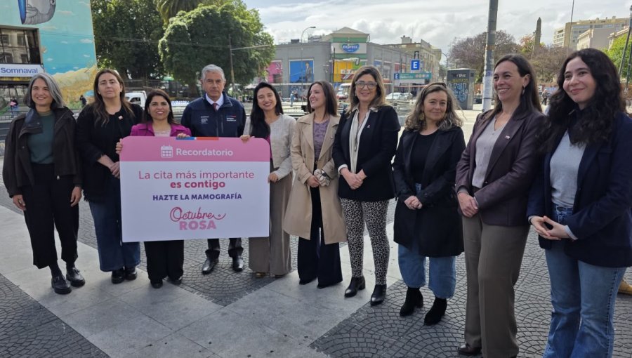Refuerzan llamado a no postergar controles frente al cáncer de mama en Valparaíso