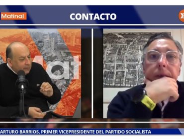 Arturo Barrios, vicepresidente del PS, y castigo al senador Pedro Araya: "Es una dinámica de comité que decidió cambiar a la persona a cargo de esa comisión"