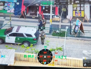 Operativo «Ronda Impacto» en Viña del Mar deja 22 detenidos y masivos decomisos en el sector céntrico