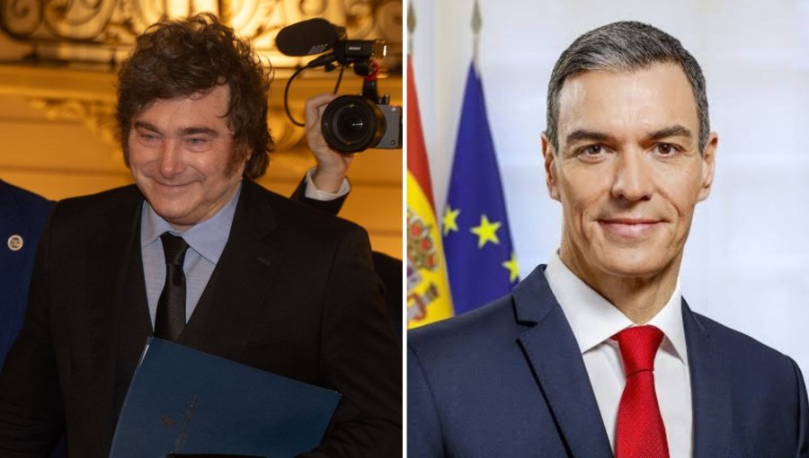 Javier Milei tilda a Pedro Sánchez de "ladrón", "liberticida" y "autoritario" en su visita a Madrid y lo compara con el kirchnerismo