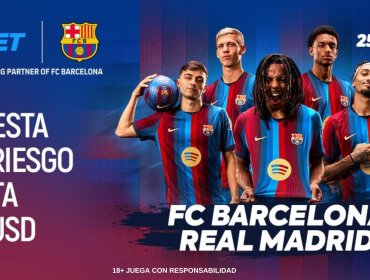 FC Barcelona vs Real Madrid CF: primer El Clásico en el Spotify Camp Nou con una apuesta gratis de hasta $100