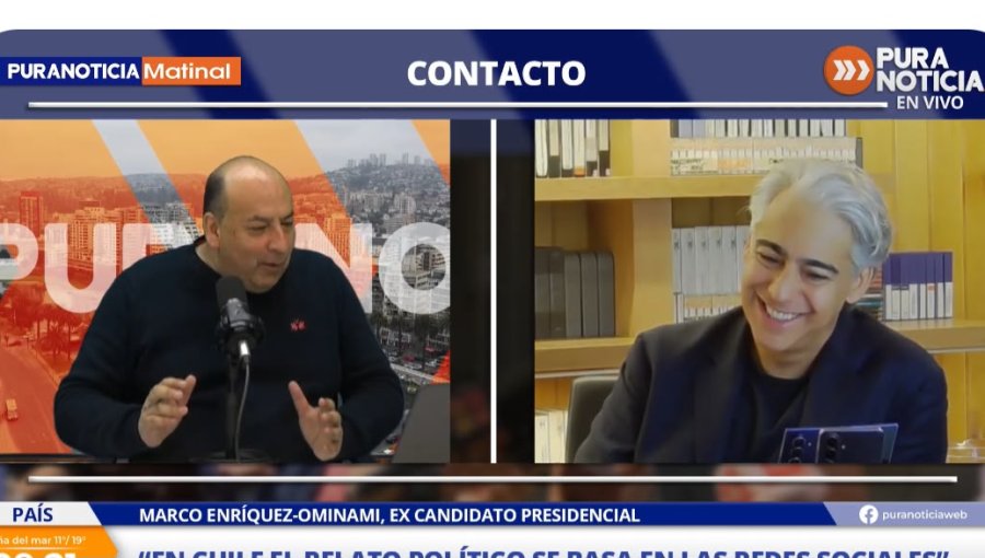 Marco Enríquez-Ominami y presentación de su nuevo libro, «Espejo para Príncipes»: "He estado de los dos lados del espejo, he sido candidato y asesor en más de 3 mil campañas"