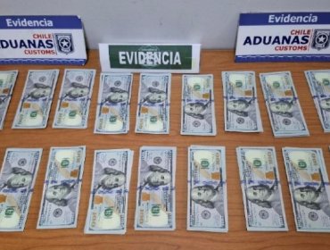 Detectan más de US$ 23 mil no declarados en el complejo fronterizo Los Libertadores en Los Andes