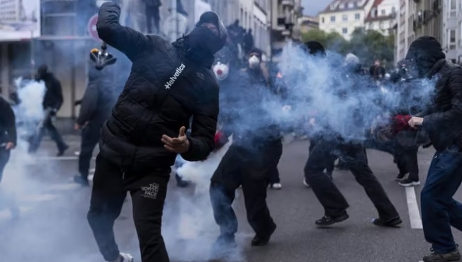 Gobierno francés eleva a 1.314 los detenidos en las protestas del sábado