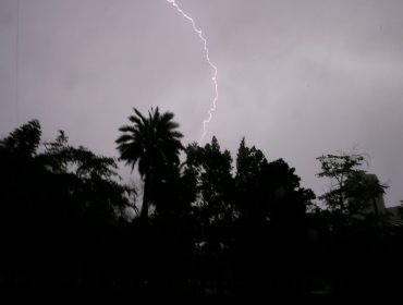 Alerta Temprana Preventiva para la región Metropolitana por probables tormentas eléctricas, granizos y precipitaciones