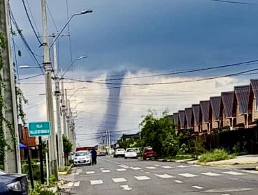 Posible tornado EF-2 desata graves daños en Requinoa: derribó una veintena de postes