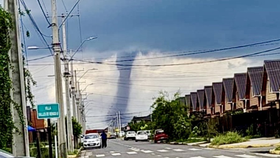 Tornado EF-2 desata graves daños en Requinoa: derribó una veintena de postes