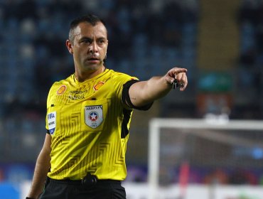 Diego Flores será el árbitro del Clásico Universitario entre la UC y la U en el Claro Arena
