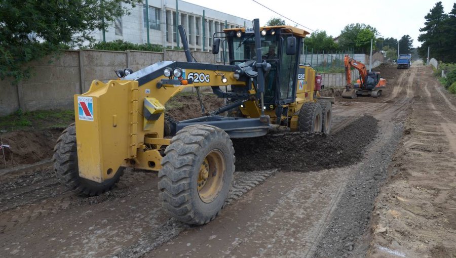 Inician obras de pavimentación en calle Riñihue, nueva vía de conexión para Reñaca