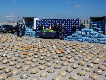 Capturan a banda que introdujo al país casi 3 toneladas de droga para distribuirla en la región Metropolitana y en el sur