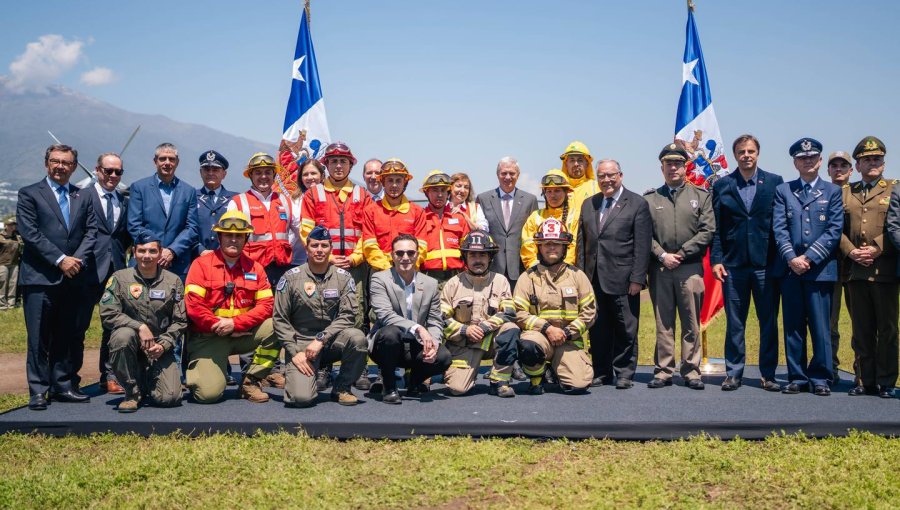 Gobierno lanza plan de protección contra incendios forestales con foco en la prevención y detección temprana